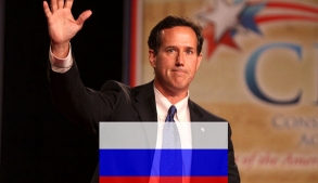 Russia Awards Rick Santorum Honorary Gold Medal