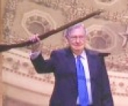 Mitch McConnell Brings Rifle to ‘Larry the Cable Guy’ Show