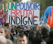 Unemployed in France Go On Strike