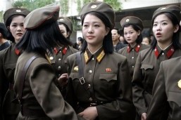 North Korean Female Soldier