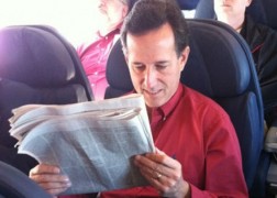 santorum-plane