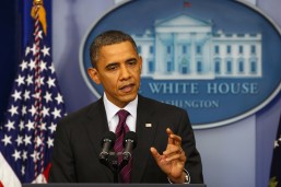 President Obama Holds A News Conference At The White House